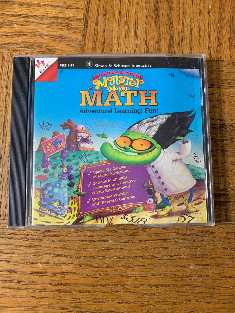Monster Maker Math PC Game