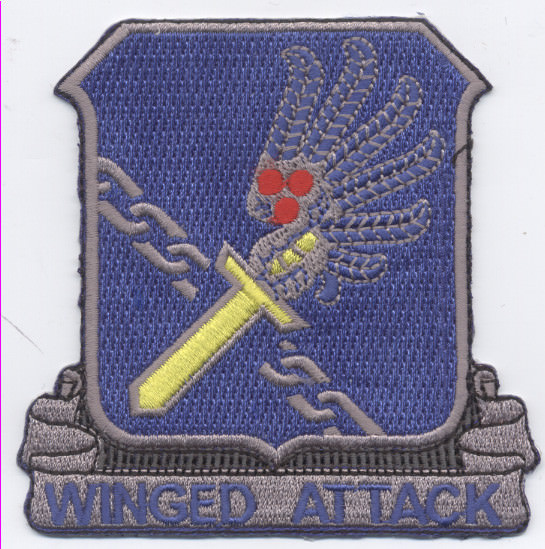 Winged Attack - US Army - BC Patch - Cat No. C6657