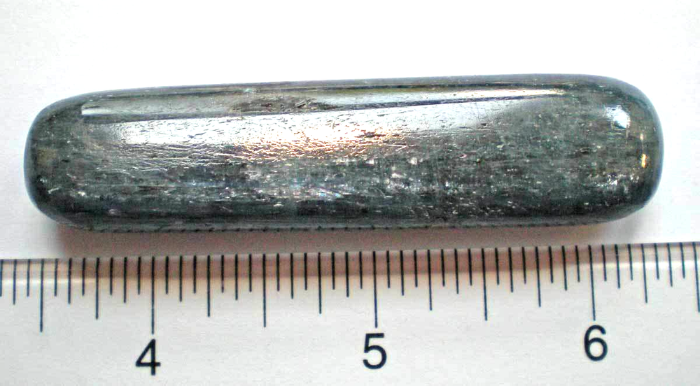 Blue Kyanite Polished Wand Reflex Point sc815