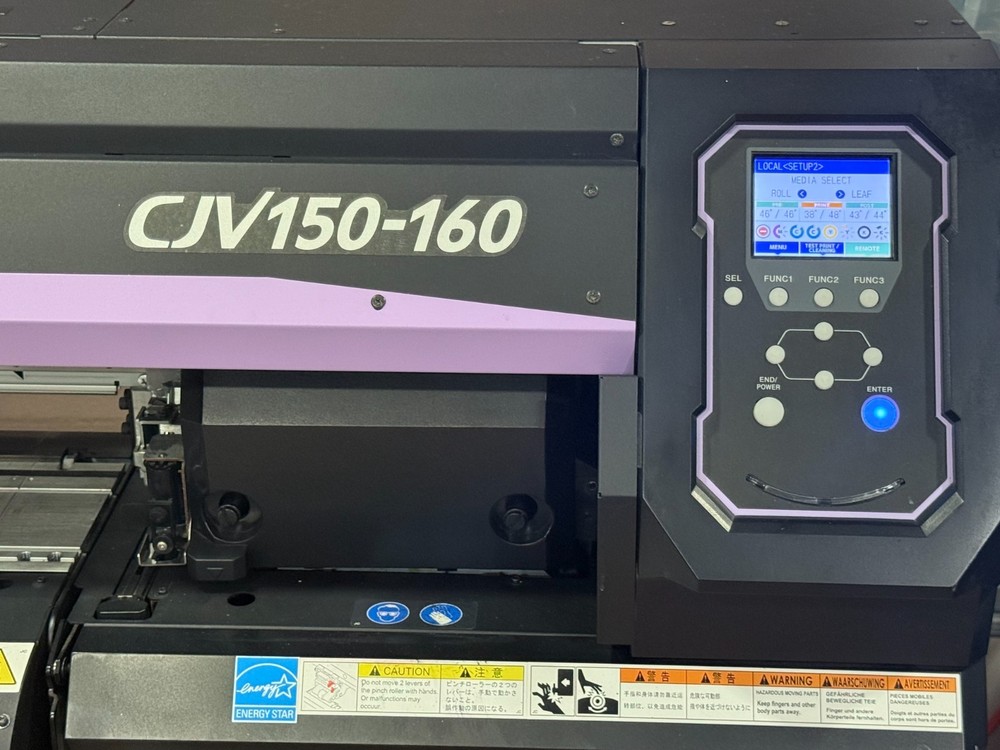 Wide format plotter printer Mimaki CJV 150-160 64" inches