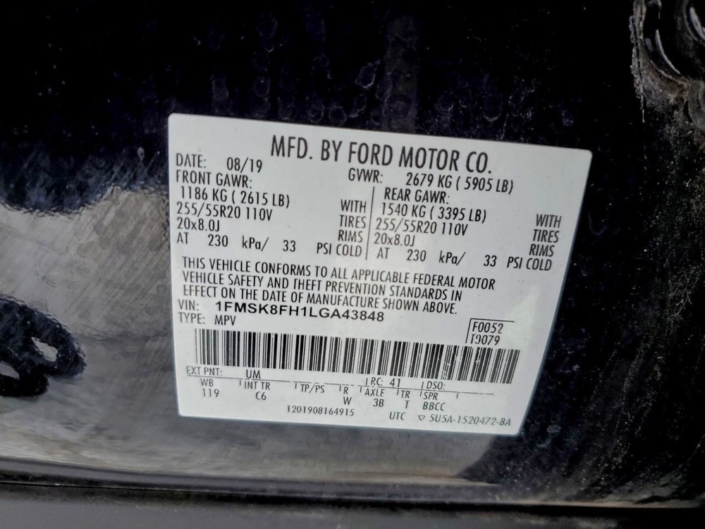Engine ECM Electronic Control Module 2.3L Fits 20-21 EXPLORER 2119639