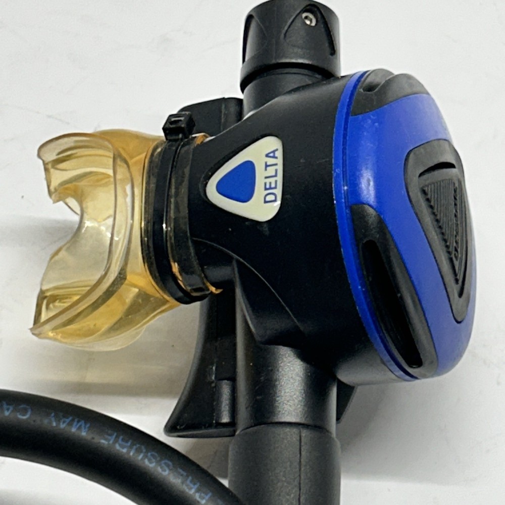Oceanic Delta Adjustable Second Stage Regulator. Tested. Scuba Diving.