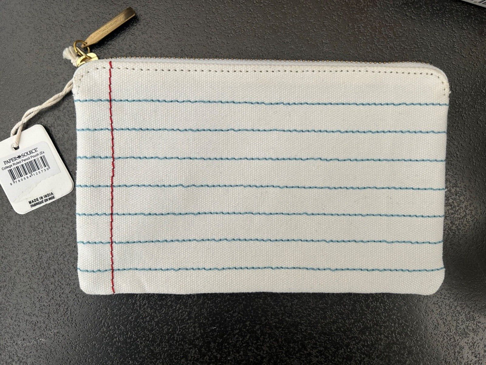College Ruled Pencil Pouch