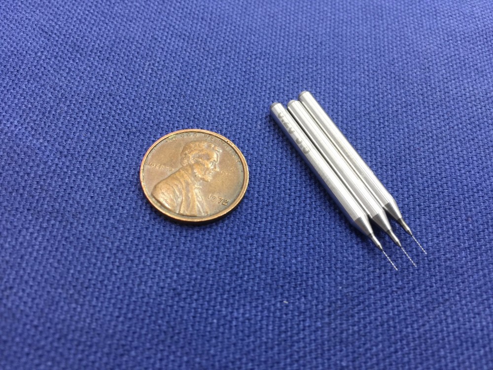 3 Pieces Drill bit micro 3D Printer  .4mm  Extruder Nozzle Head Cleaner C8