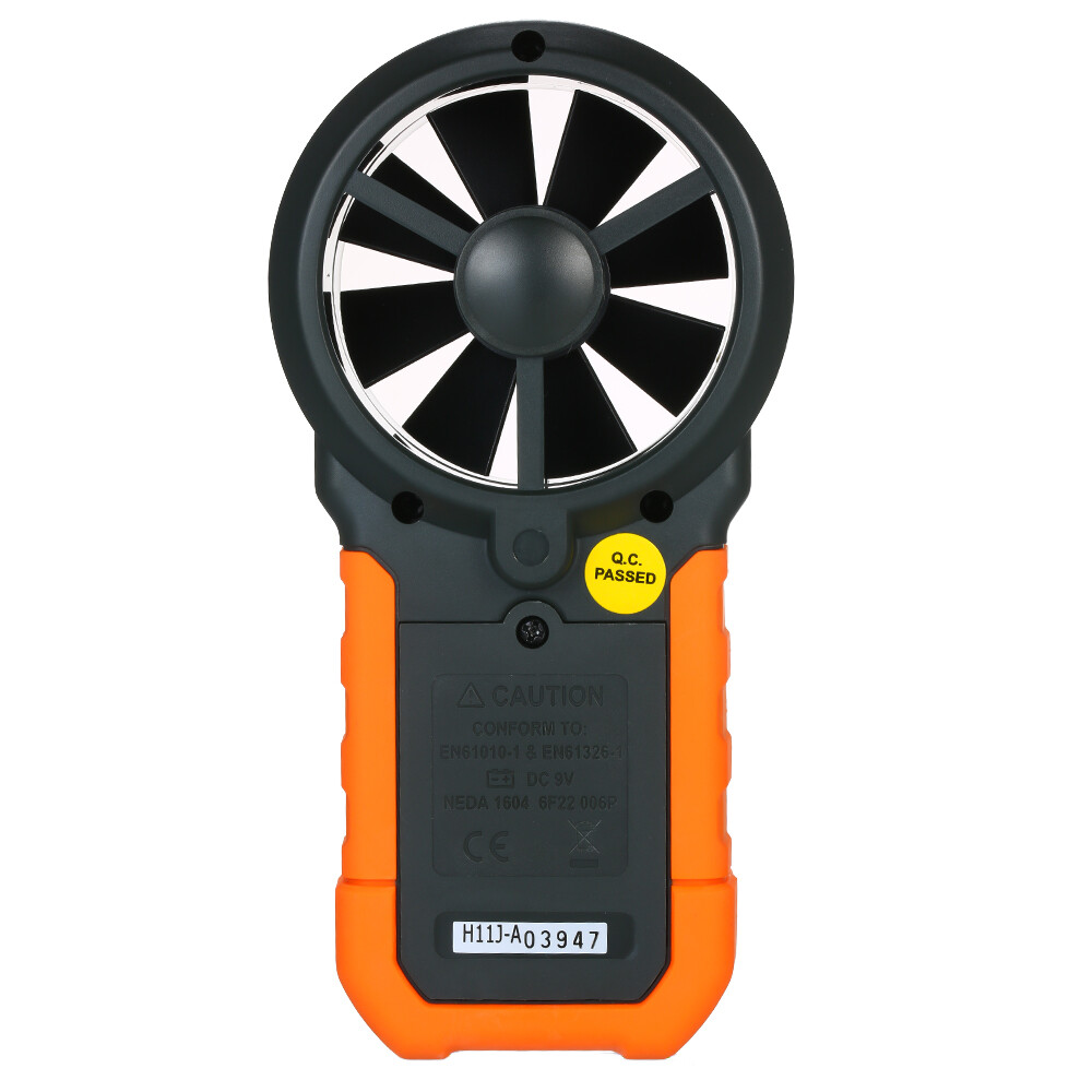 PEAKMETER Handheld Anemometer Portable Wind Speed Meter CFM Meter Wind O4B8