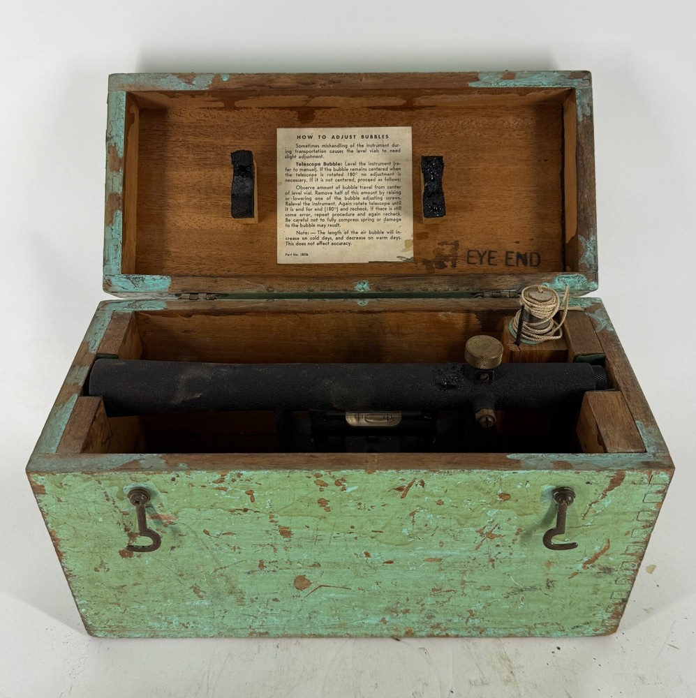 Berger Engineering Instruments Surveying Transit-Level Model 110 (6653)