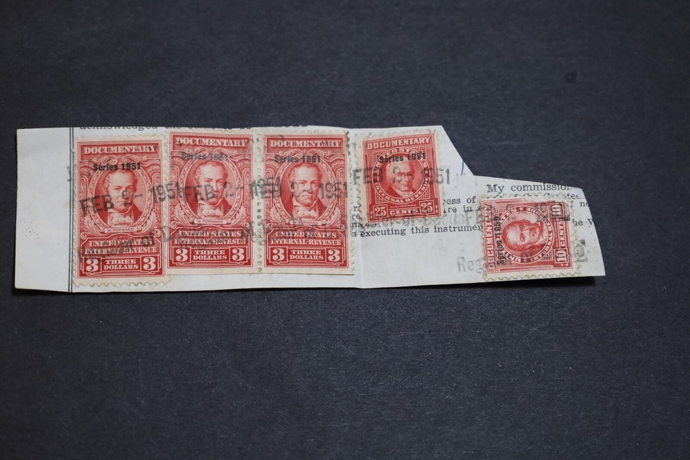 Internal Revenue Documentary stamps