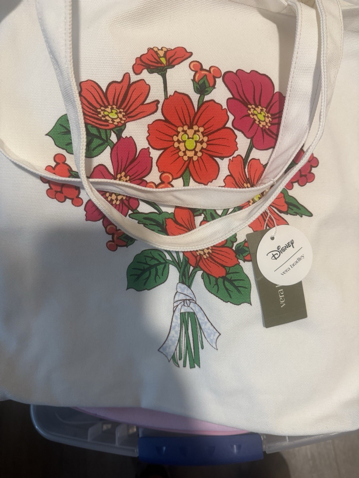 Disney Vera Bradley Tote Bag New