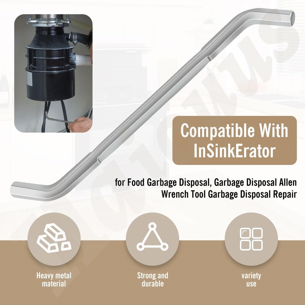 Garbage Disposal Wrench, Allen Wrench Tool Compatible with...
