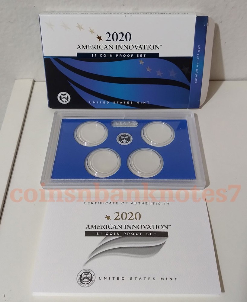 2020-S Innovation Dollar Proof Set-Empty PackageOGP