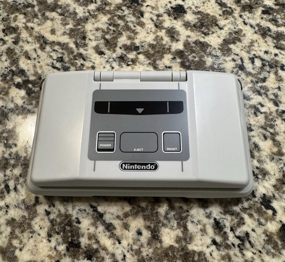 Nintendo DS With Pre Installed- Loopy Capture Card, Gray & Black