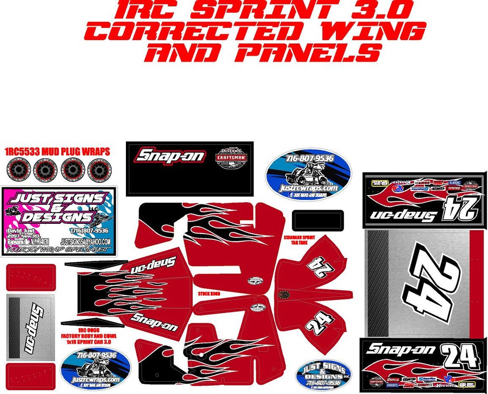 1RC SPRINT RED SNAP THEME