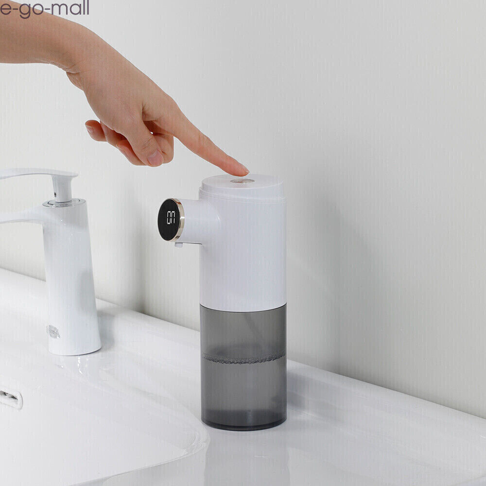 Auto Touchless Liquid /Foam Soap Dispenser w/3 Gear Volume Setting Smart Sensor