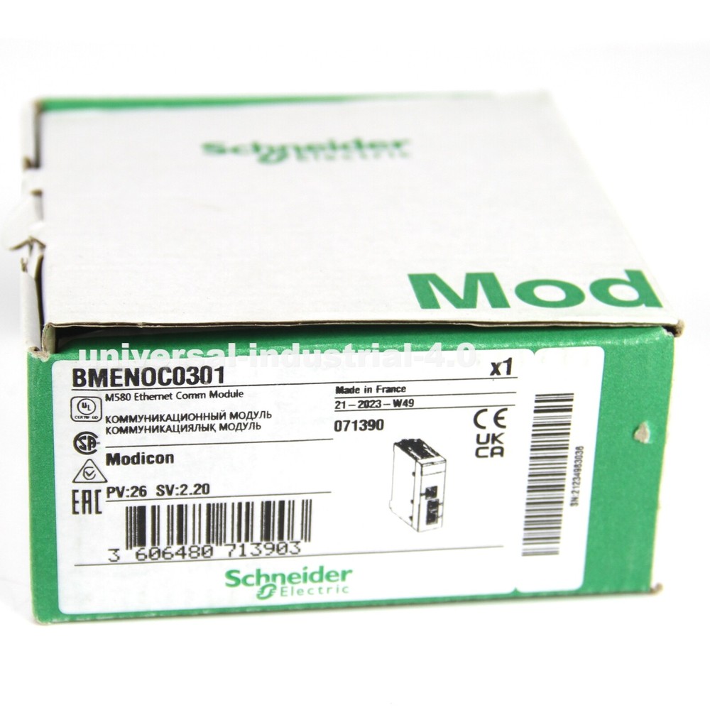 New In Box SCHNEIDER BMENOC0301 Ethernet Communication Module