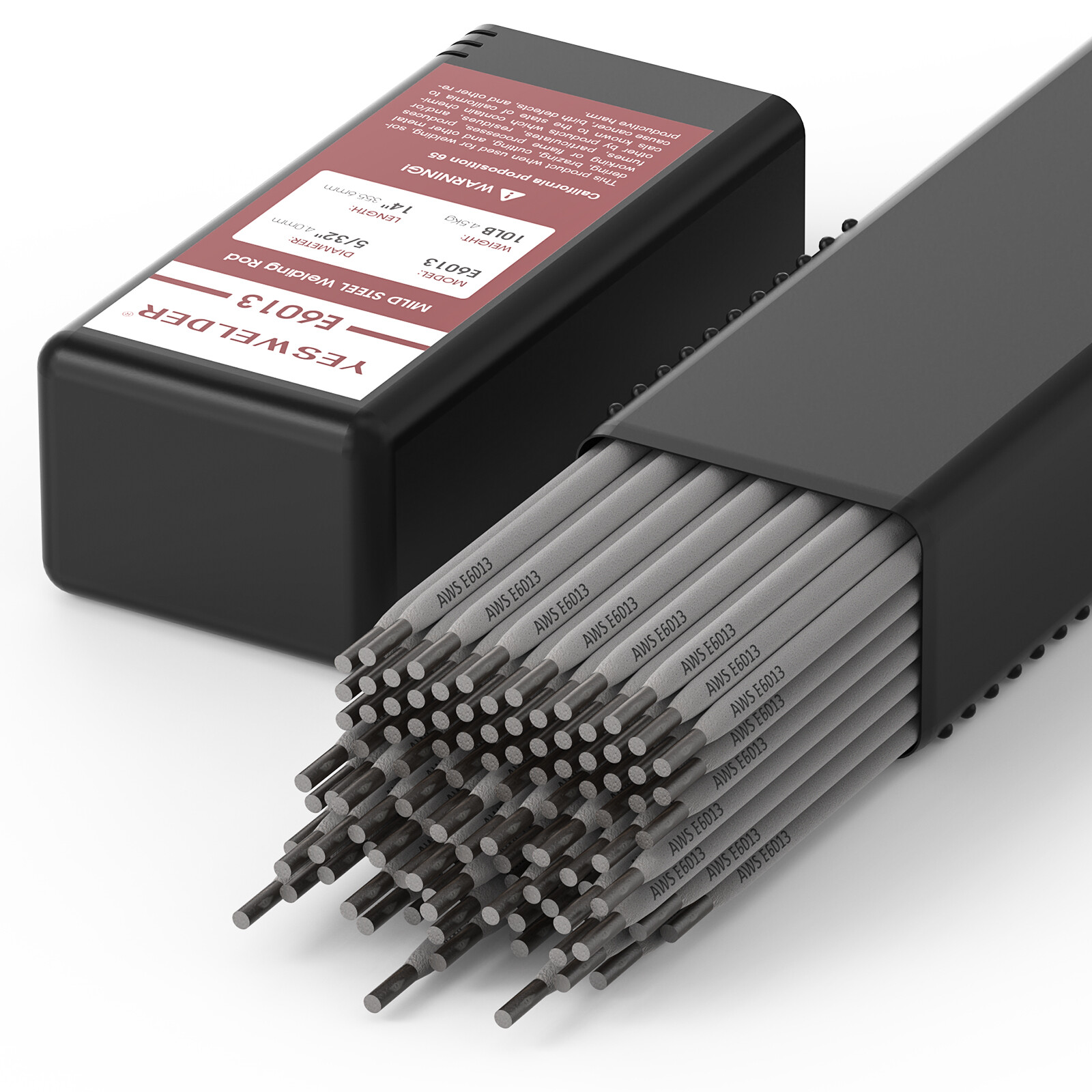 YESWELDER E6013 3/32'', 1/8'', 5/32'' Welding Rod Carbon Steel Stick Electrodes