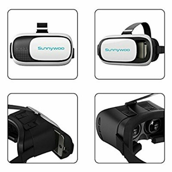 Sunnywoo Smart Phone Virtual Reality Headset 3D Glasses