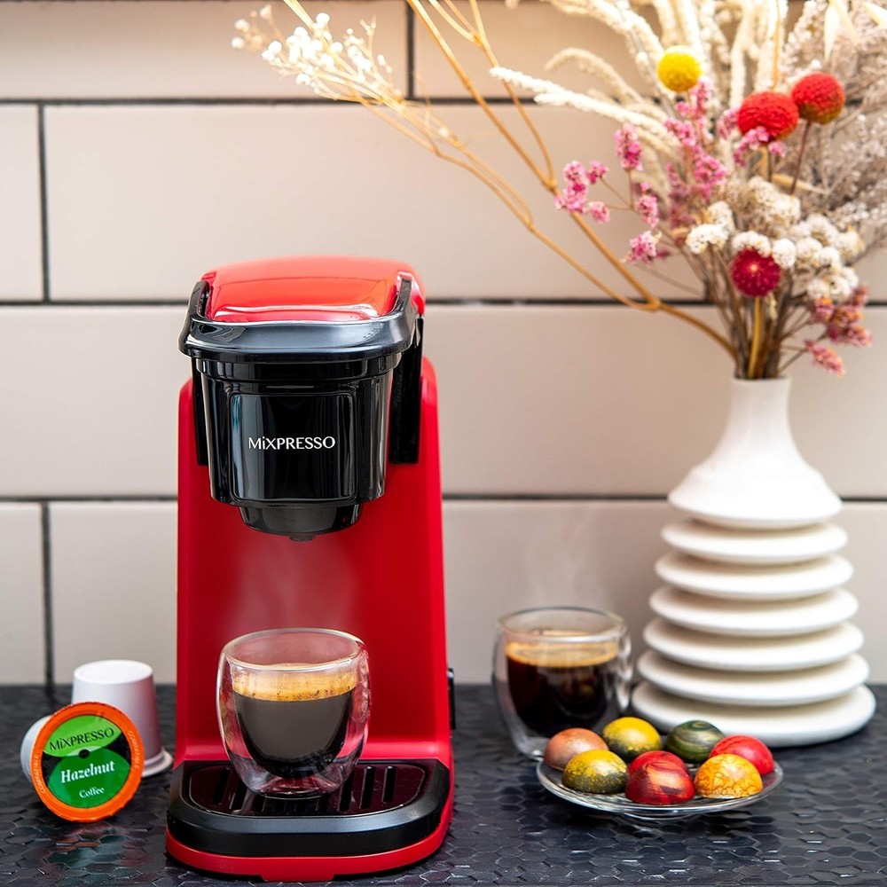 Personal 12oz Coffee Maker - Instant Single Cup Brewer with Quick Brew Tech