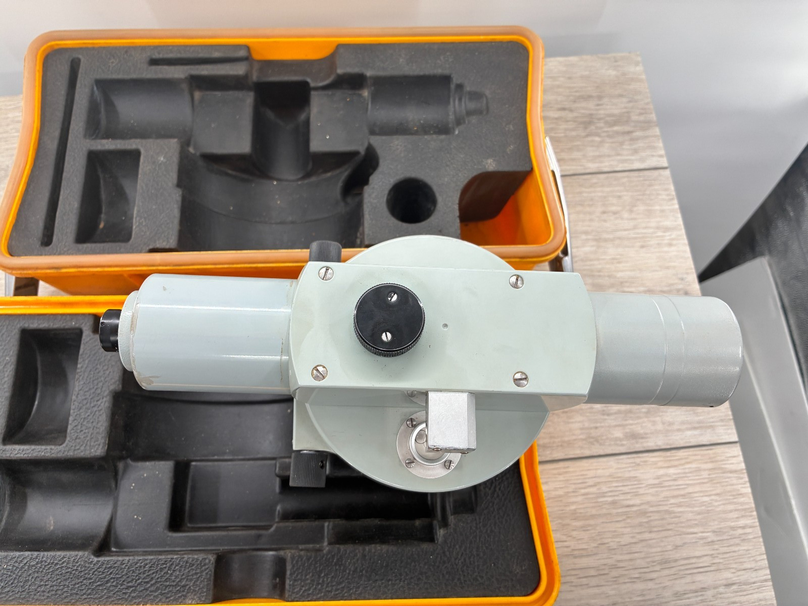 Vintage Carl Zeiss Ni 2 Precision Automatic Level Surveying Tool Case K&E German