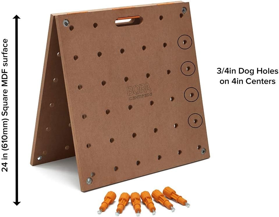 Centipede Workbench Table Top - 24" x 48" - Includes Wood Top