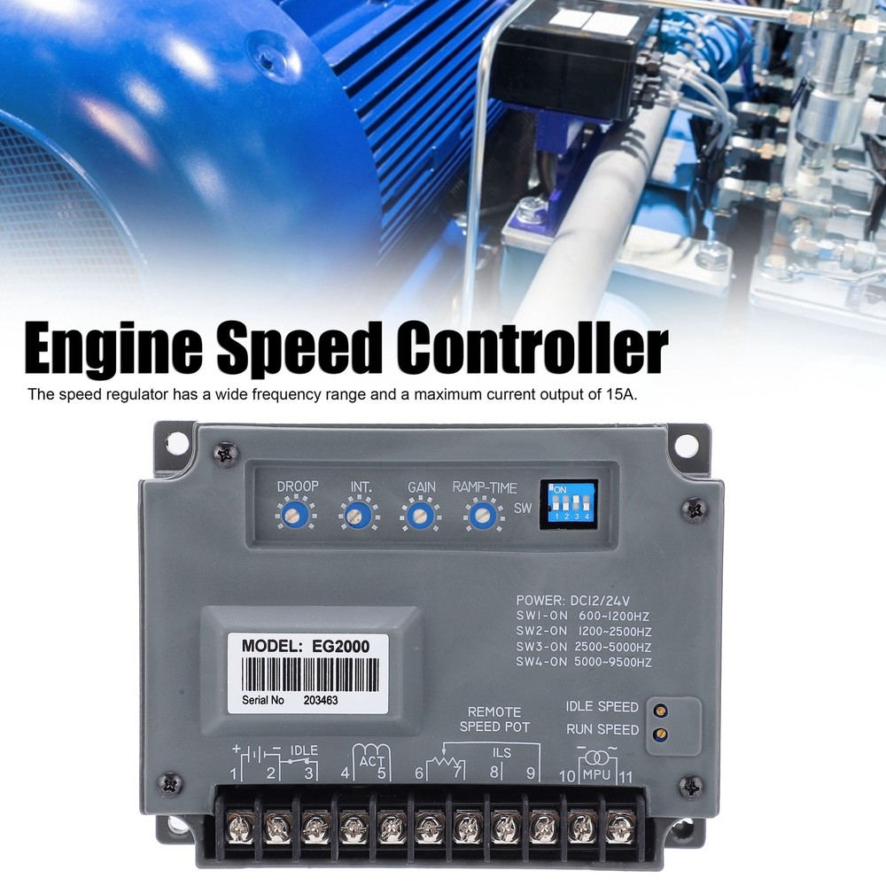 Engine Speed Controller Electronic Governor Generator Control Regulator
