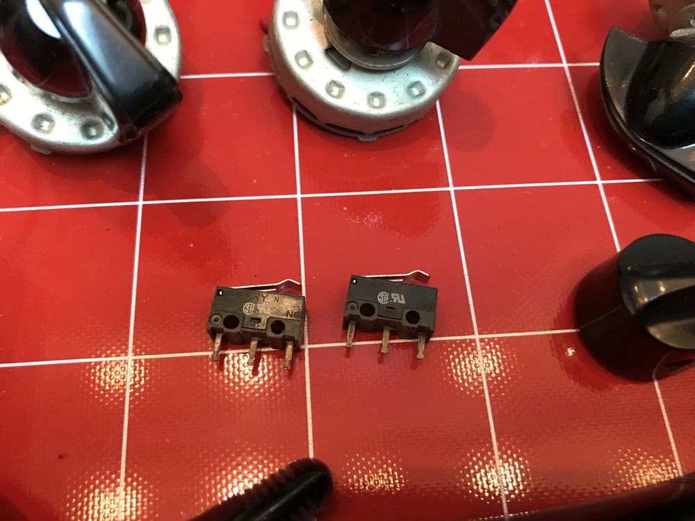 5 Position Rotary Switches Plastic Knobs 250 ohm 5w Pot