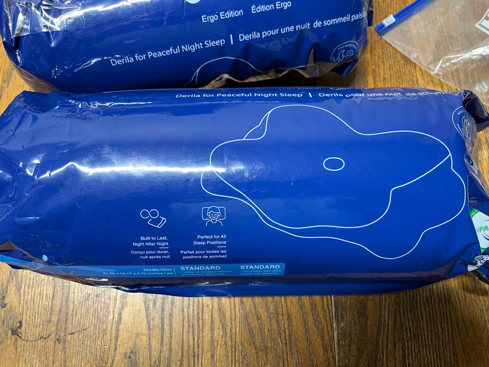 Derila Ergo Pillow Standard Memory Foam Ergo Edition  FREE SHIPPING