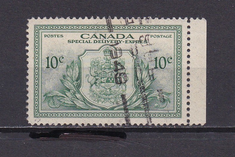 Canada    E11 Used, Special Delivery, 1946