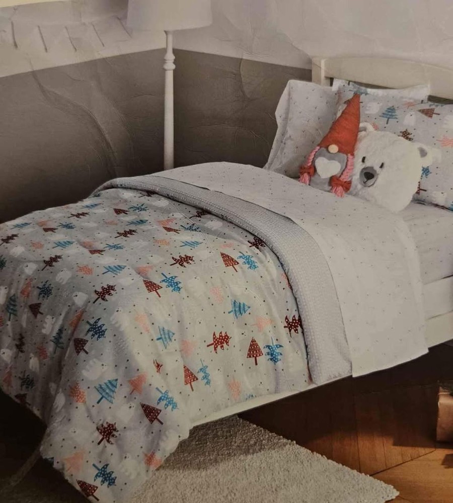 Marmalade Full Polar Bear Forest Comforter set
