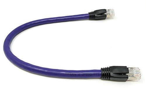RiteAV Cat8 Network Ethernet Cable Purple 0.5ft