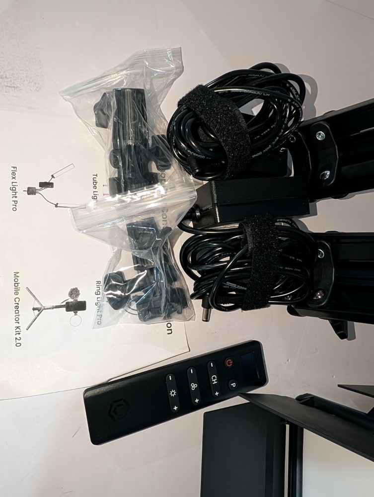 Lume Cube Studio Panel 2-Point Lighting Kit | Edge Lit LED Bicolor Light Pane...