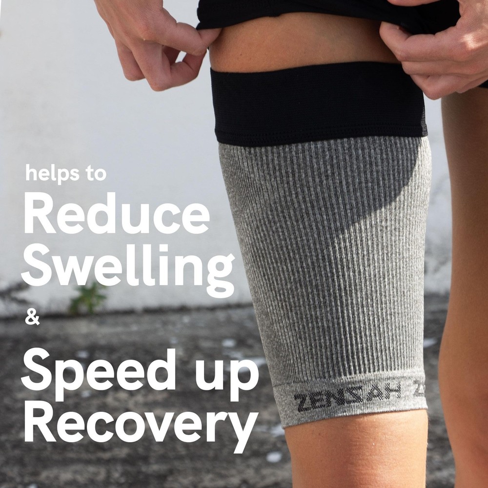 Zensah Thigh Compression Sleeve - Hamstring, Quad, Groin Support
