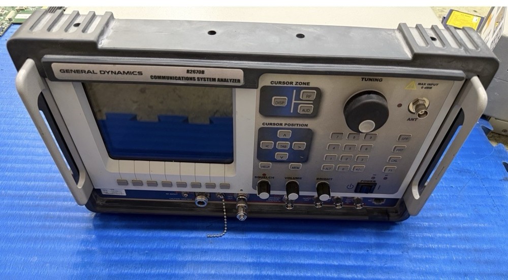 GENERAL DYNAMICS R2670B communication systemsanalyzer