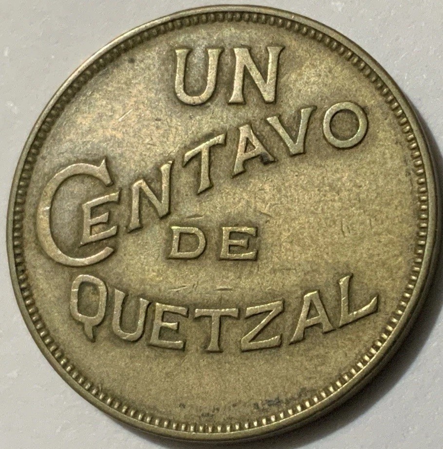 1932 Guatemala 1 Centavo HG