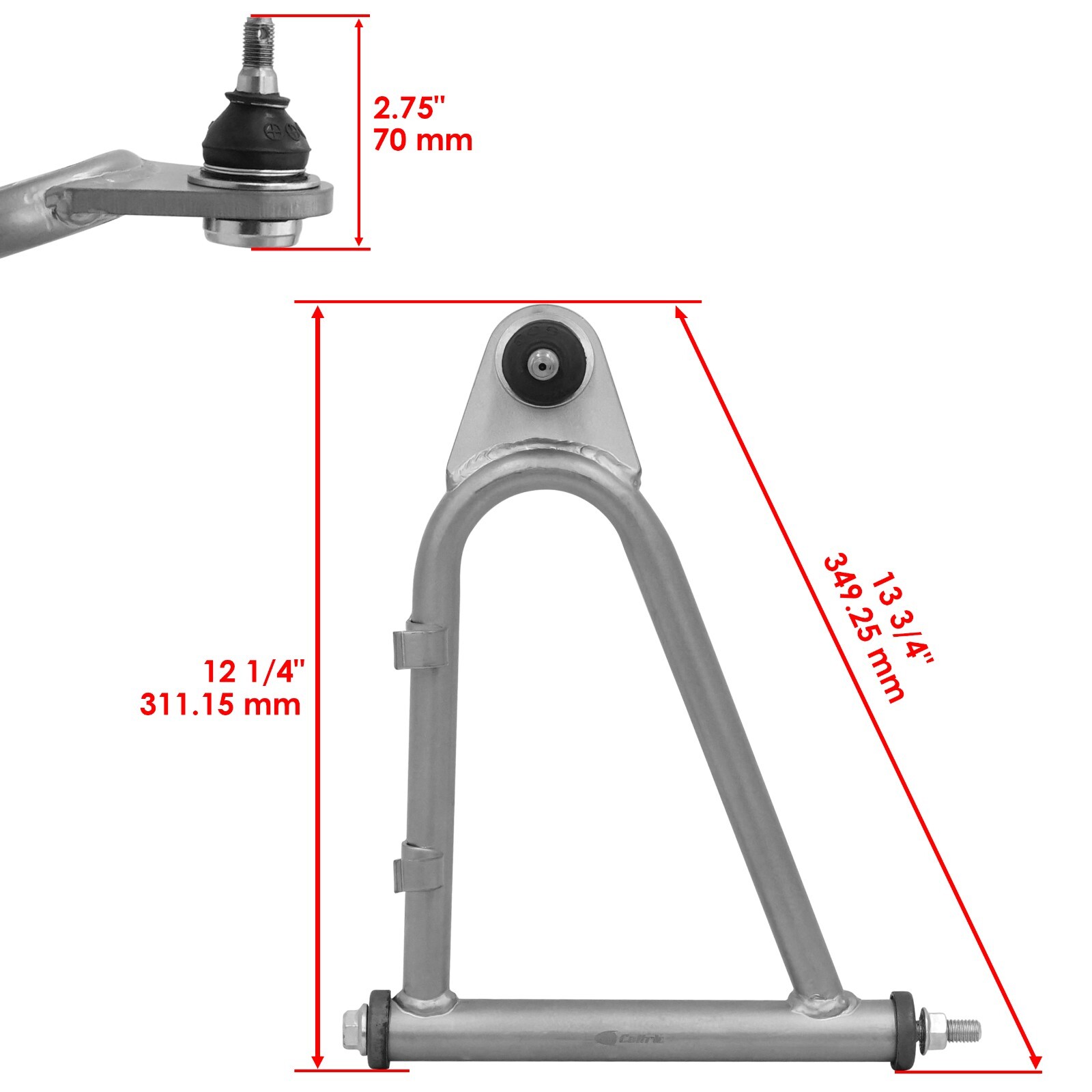 Front Upper and Lower A-Arm Set for Yamaha Banshee 350 YFZ350 1991-2003