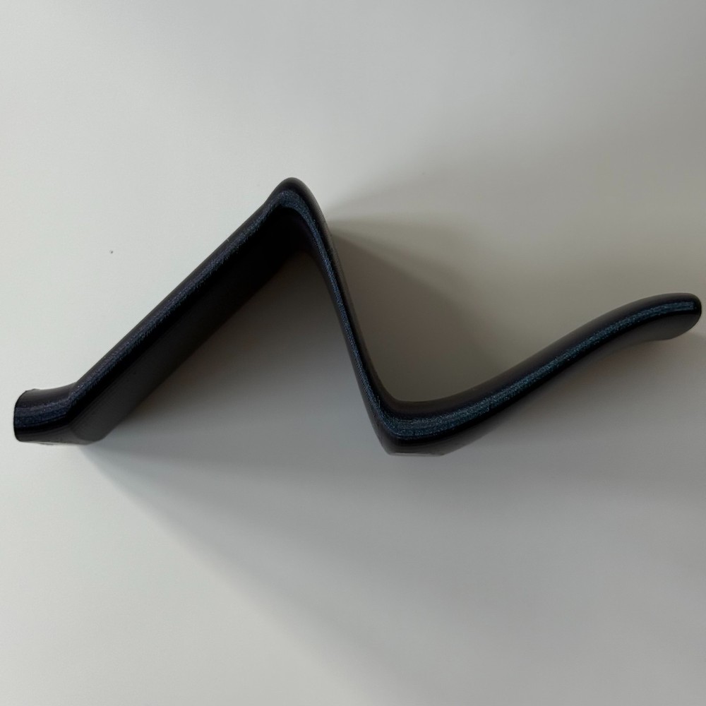 3D Printed Wave Knife Stand - EDC Knife Display Holder - Dark Magic PLA