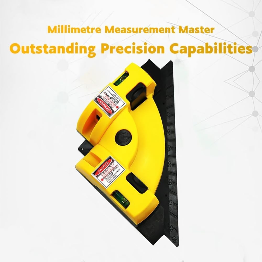 Compact Laser Level - 30ft Green Beam with Intelligent Protractor for Accuracy