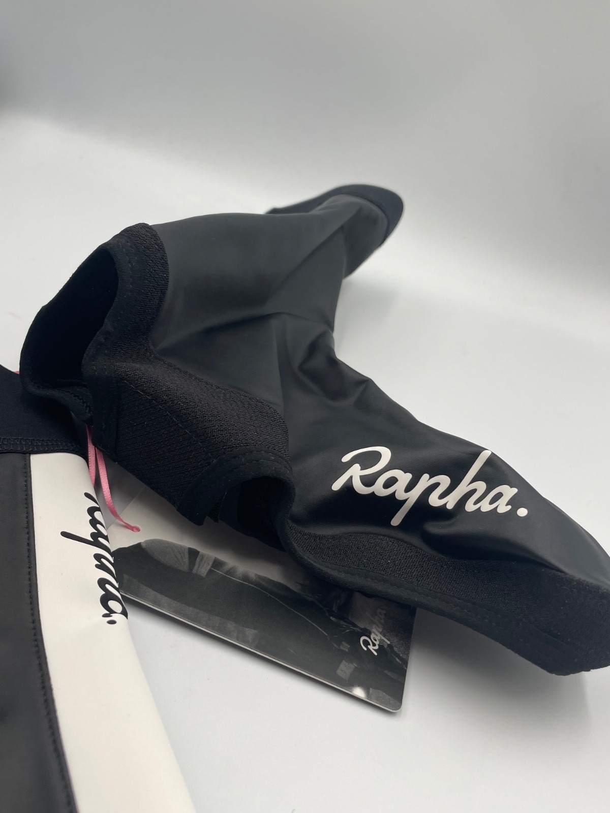 Rapha Wet Weather AEO01XX Overshoes Unisex L Black Waterproof Cycling Outdoor