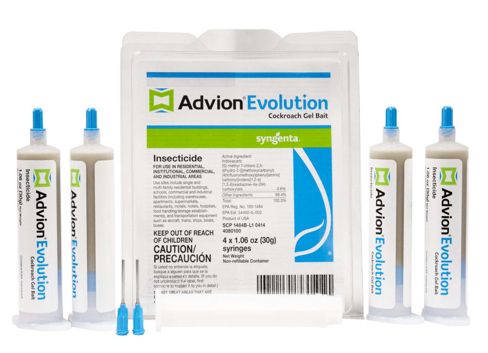 Advion Evolution Cockroach Gel Bait - Plunger & Tips