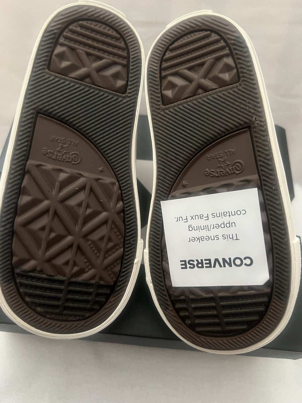 Converse CT AS One strap OX warm quarry Taup infant toddler US size 7, 8, 9, 10