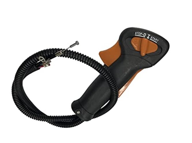 String Trimmer Throttle Control Cable with Handle Switch Assy Kit (Old Style)