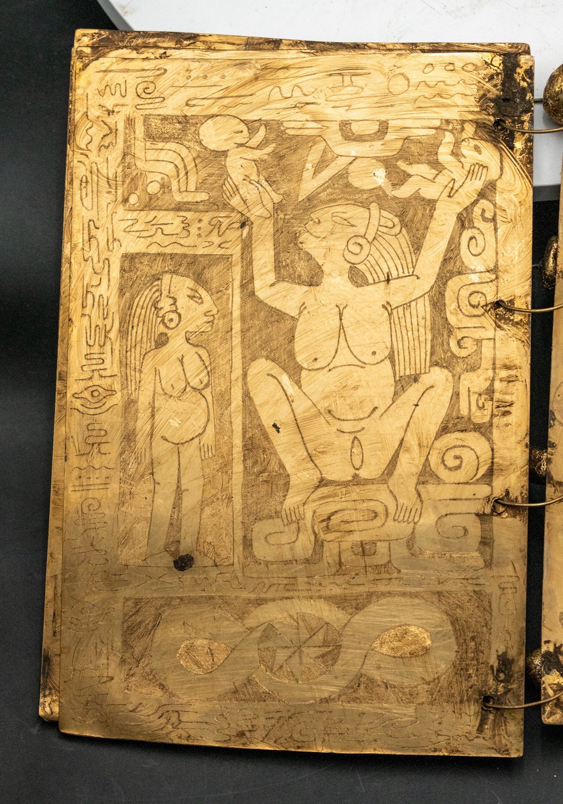 Bronze Book From Guerrero Mexico Ojuelos Buga Mark Evolution