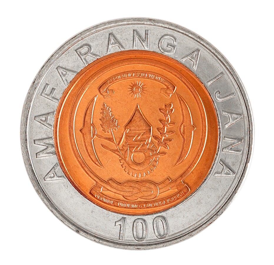 Rwanda 100 Francs, 2007, KM #32, Mint