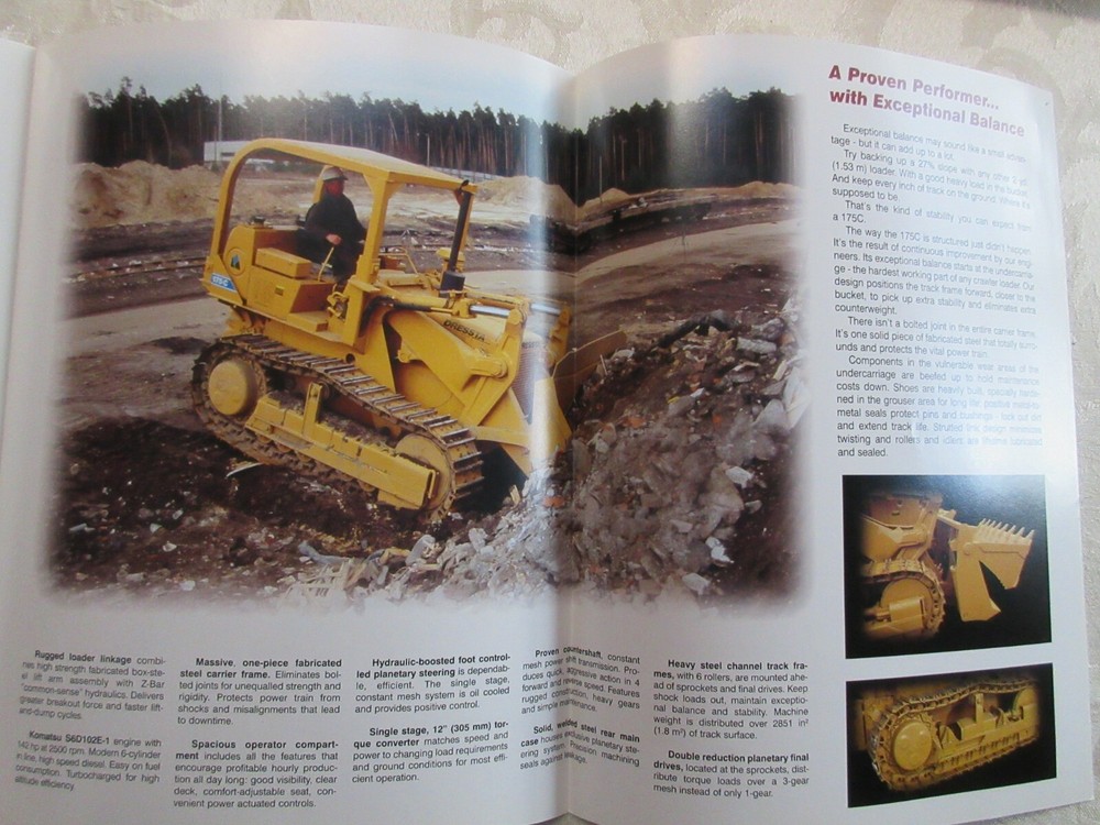 Dressta 175C Crawler Loader Brochure 1999