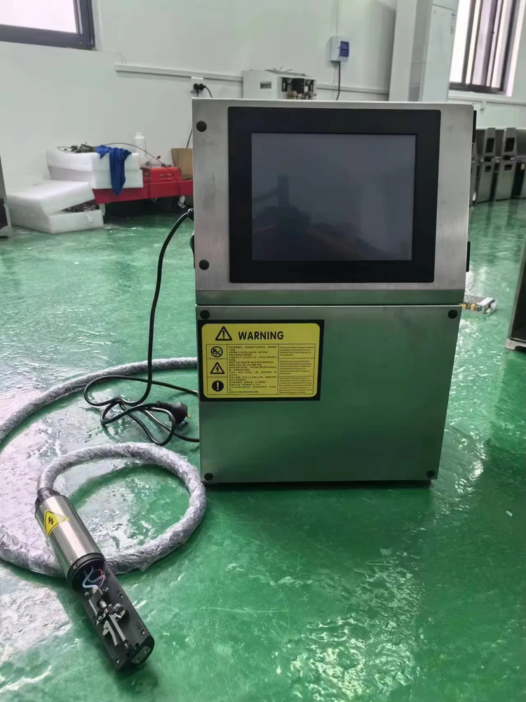 Automatic High-speed CIJ Date Batch Number Food Packaging Bag Inkjet Coding Mach