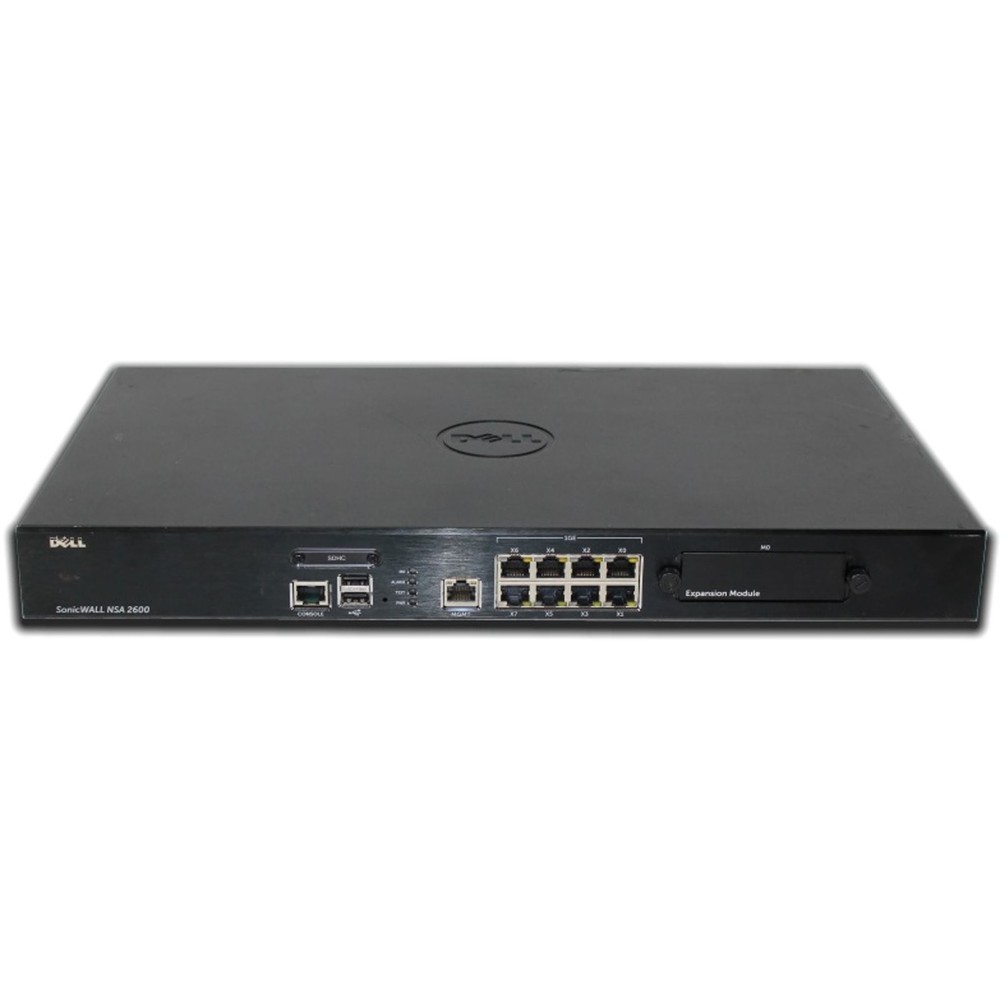 SonicWall NSA 2600 8P 1GbE Firewall