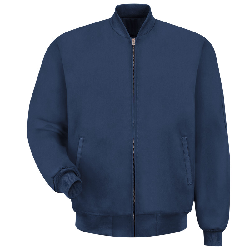 NEW MED Red Kap JT36 Unlined Solid Team Jacket NAVY MEDIUM