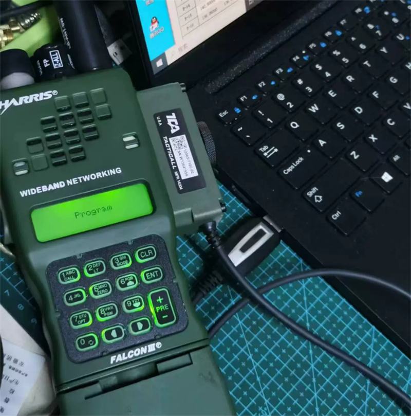 US STOCK NEW TCA/PRC-152A Programming Cable Write Frequency Line Data Cable 1PC