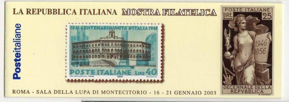 republic 2003 booklet montecitorio