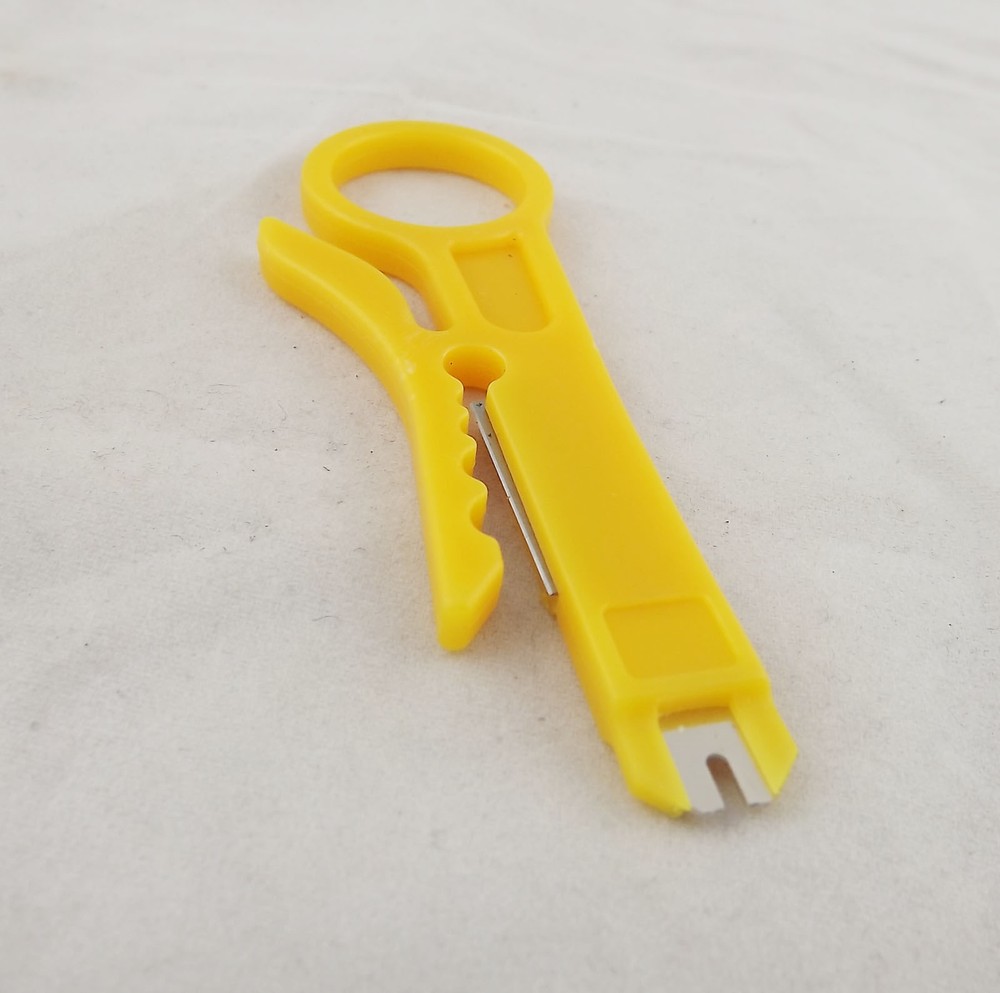 10x Network Connection Wire Punch Down Cutter Stripper UTP Cat5 RJ45 Cable Tools