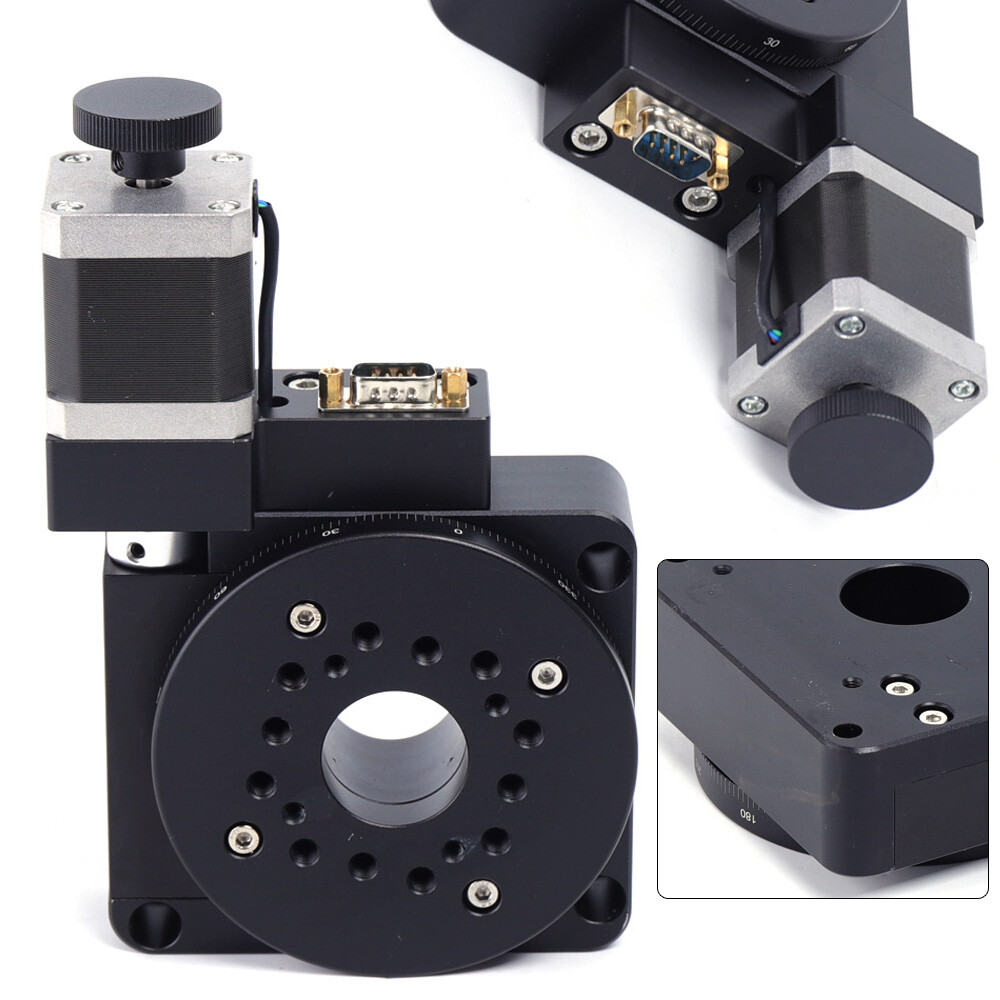 Motorized Rotation Stage Optical Rotary Table Electric Optical Rotation Platform